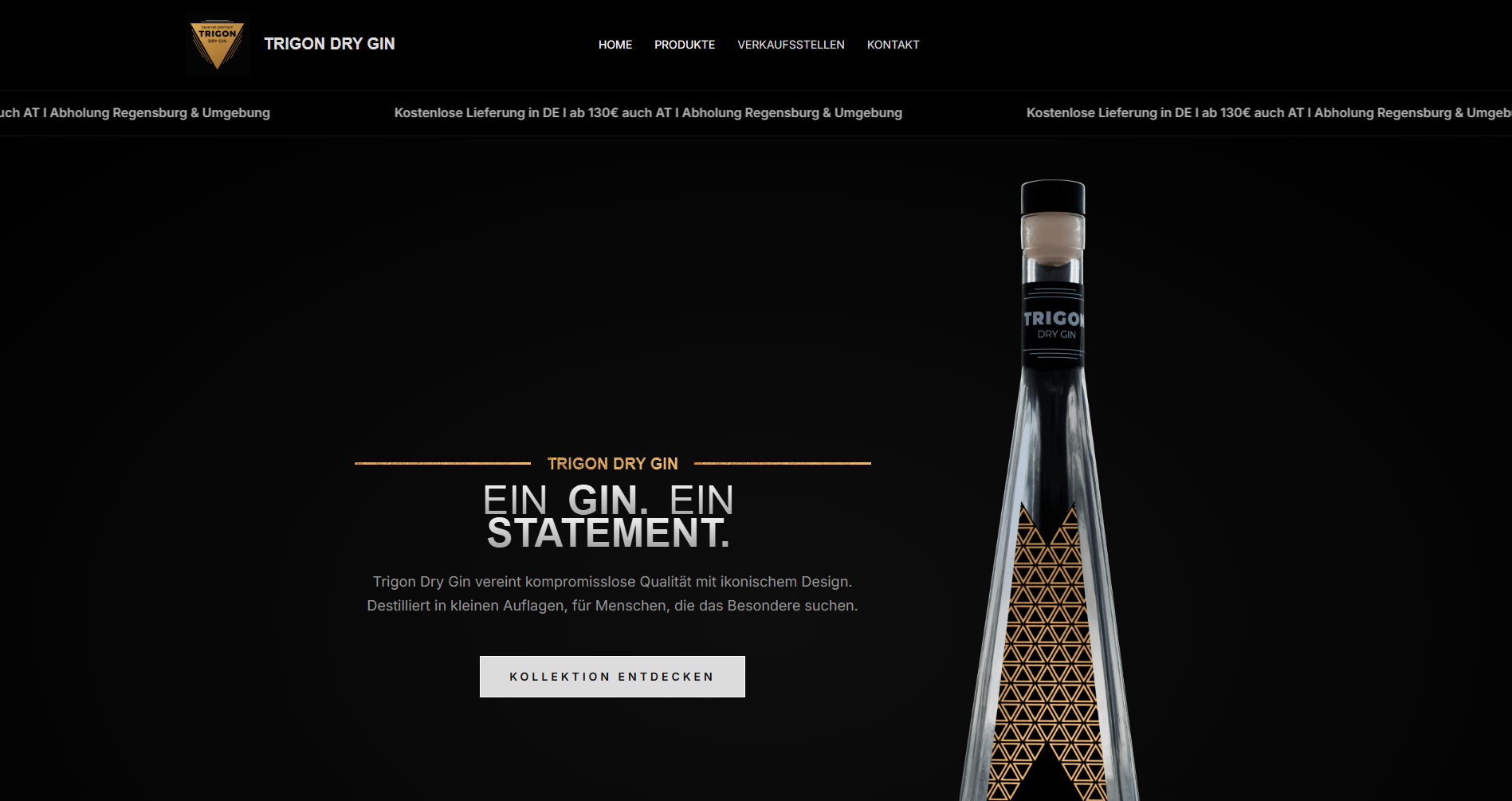 trigon-gin.de Desktop